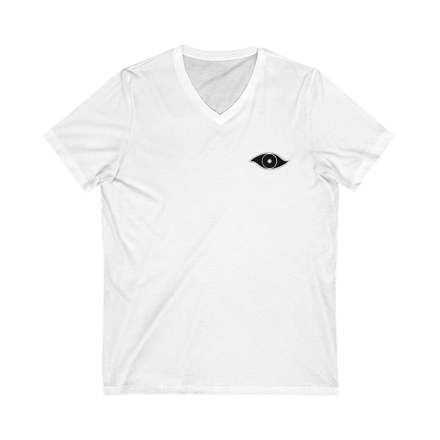 Unisex Jersey Short Sleeve V-Neck Tee