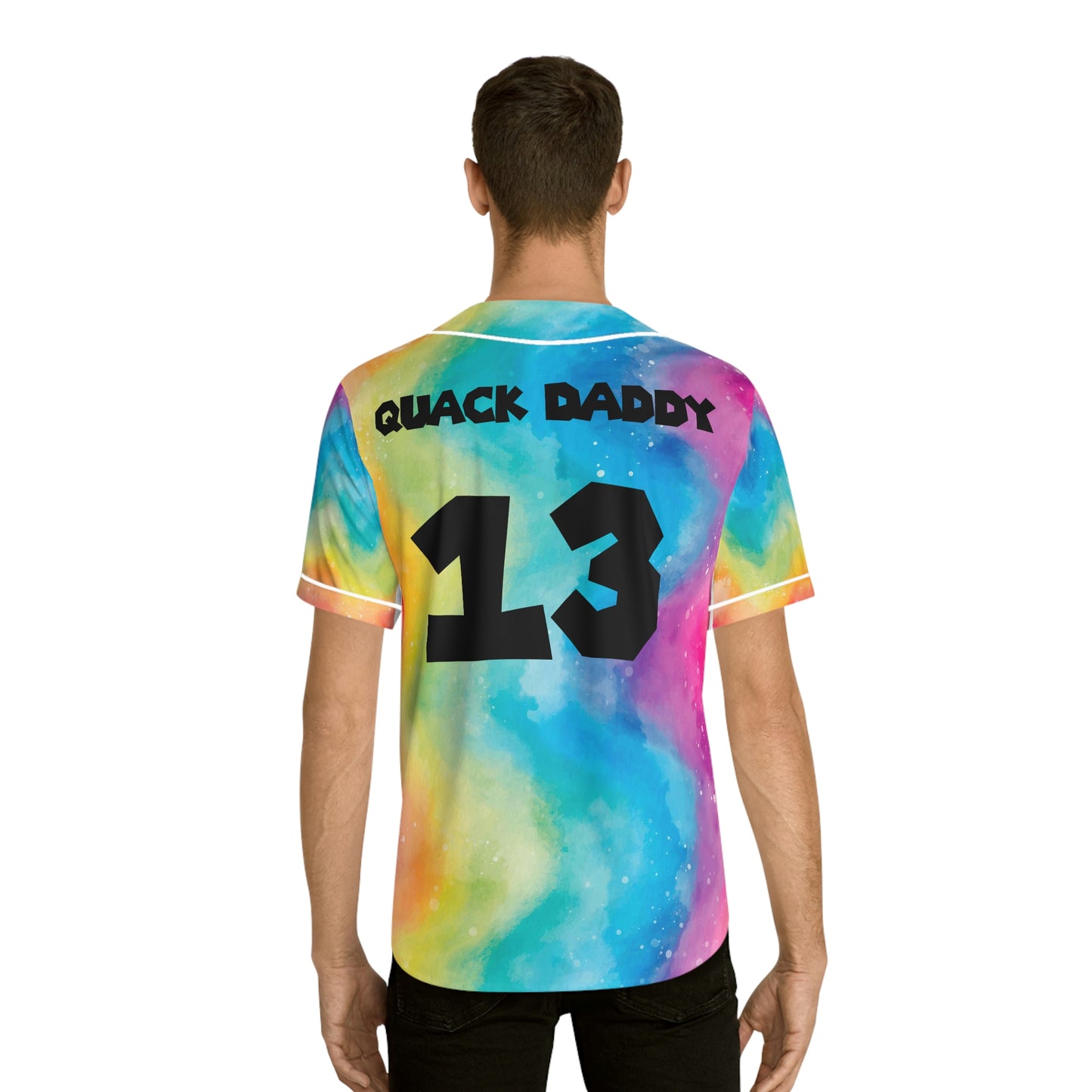 Quack Daddy - Men's Baseball Jersey (AOP)