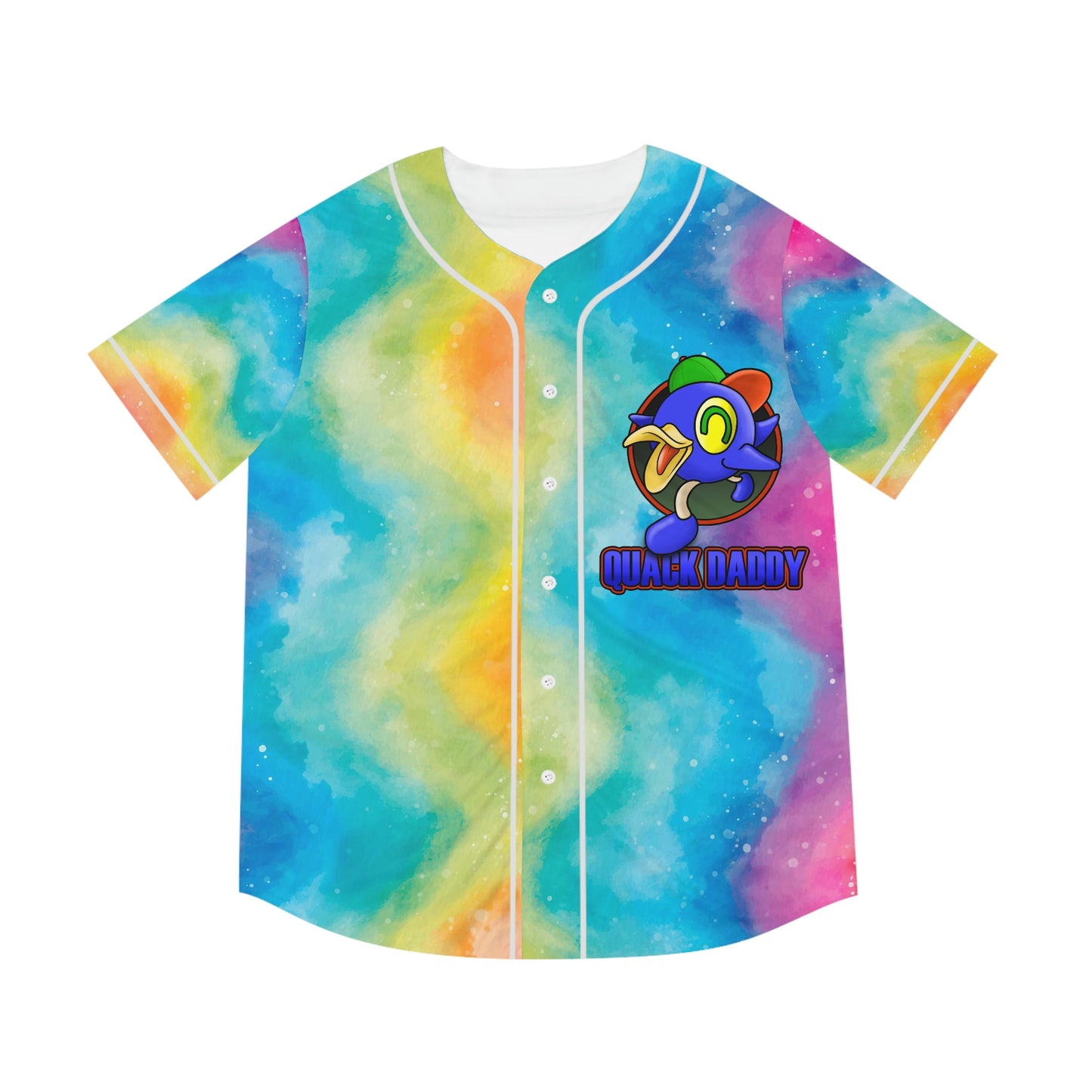 Quack Daddy - Men's Baseball Jersey (AOP)